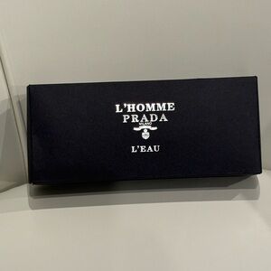 Prada L'Eau Beauty VIP GWP Black Canvas Tote